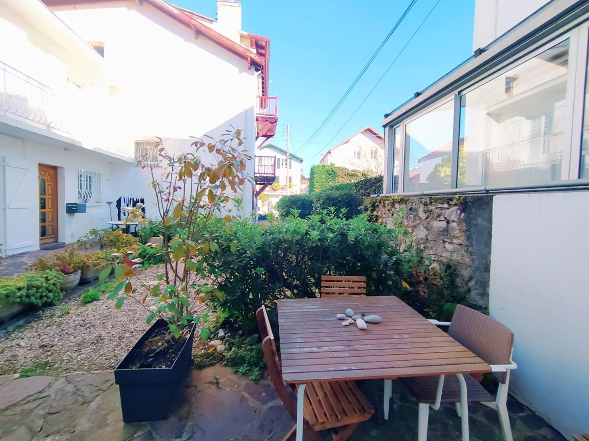 Lalanne Btz, Duplex Jardinet Pres De La Plage Biarritz Exteriör bild