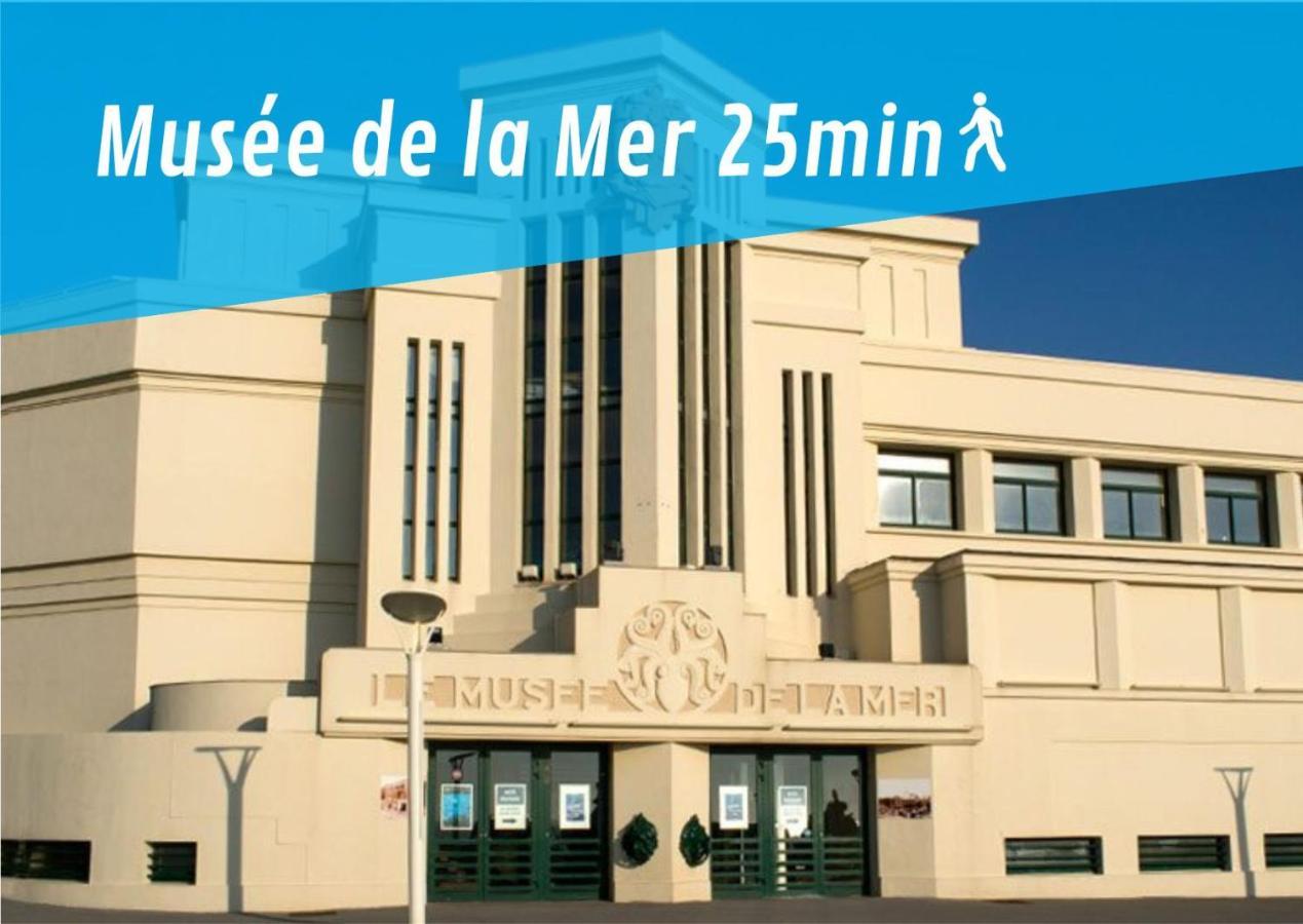 Lalanne Btz, Duplex Jardinet Pres De La Plage Biarritz Exteriör bild