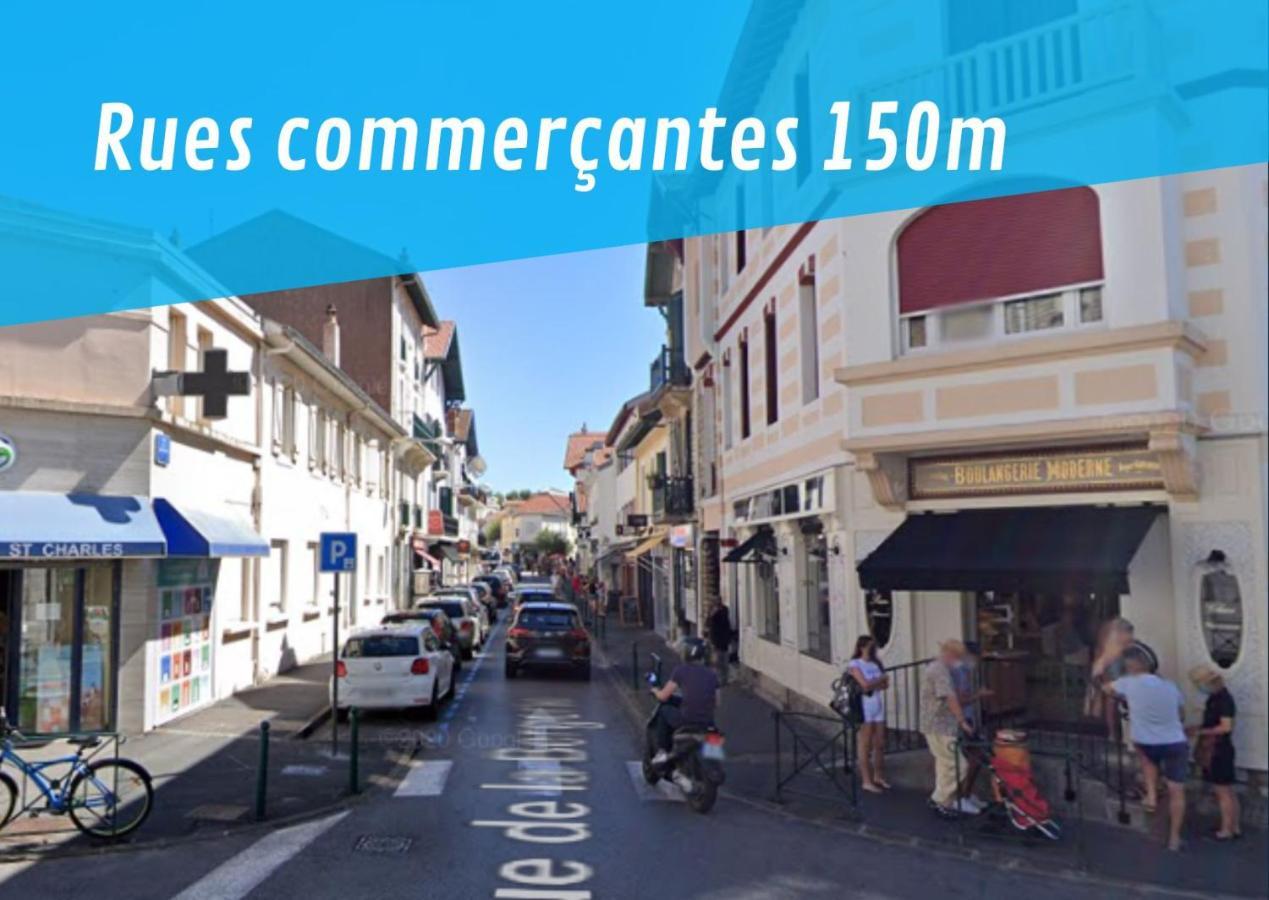 Lalanne Btz, Duplex Jardinet Pres De La Plage Biarritz Exteriör bild